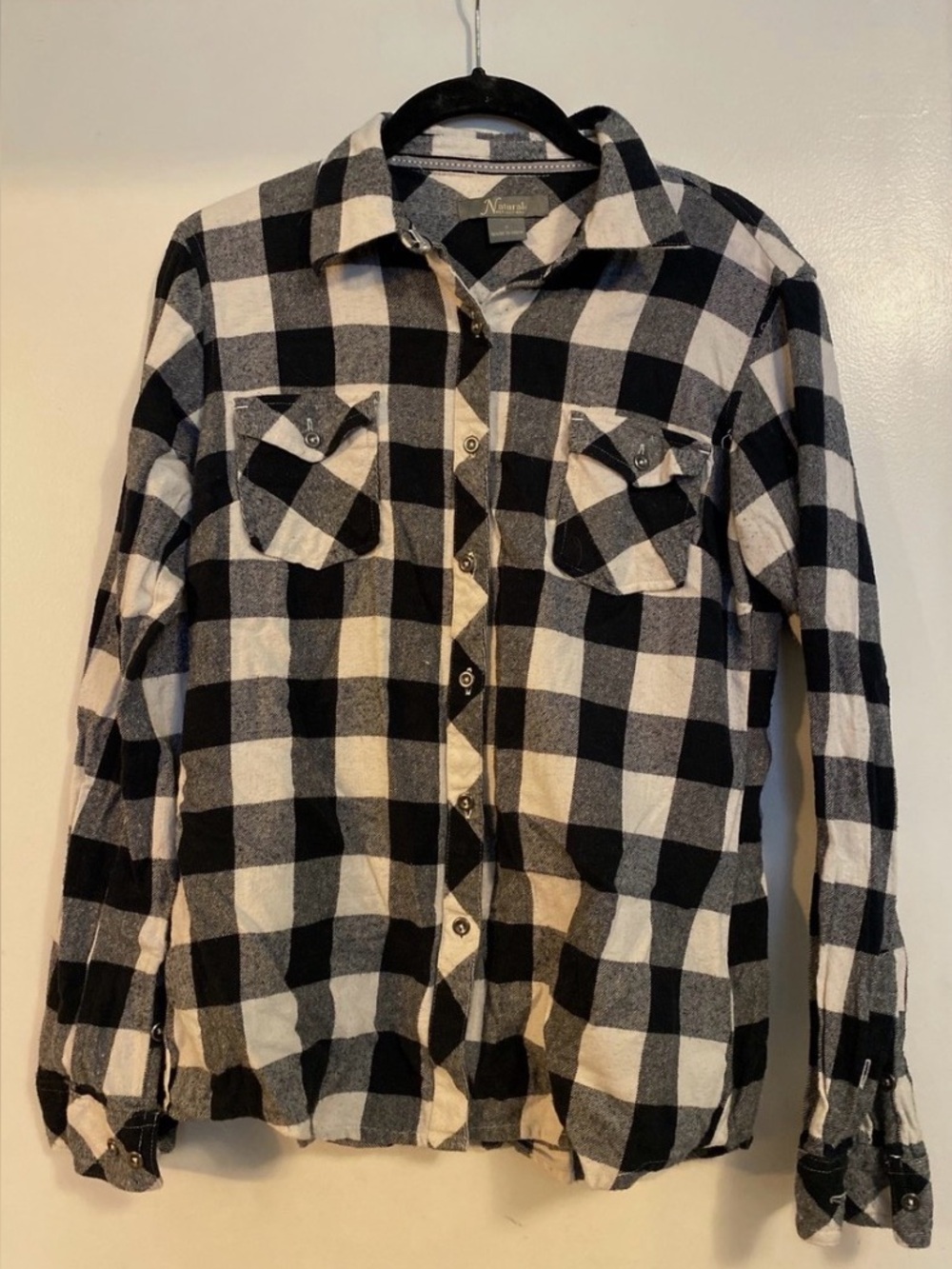 Natural Reflections Cane Creek Flannel Long-Sleeve Button Down Shirt